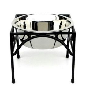 Regal Raised Dog Feeder (Option: large)